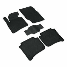 Резиновые коврики с высоким бортиком Porsche Cayenne II / Volkswagen Touareg II 2010-2018 / Порше Кайен и Фольксваген Туарег с 2010 года Sei Ntex