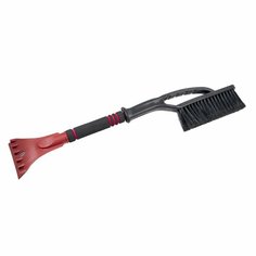 Щетка для снега автомобильная 61см, со съемным скребком от льда Нет бренда