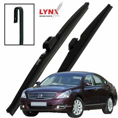 Дворники Nissan Teana (2) J32 / Ниссан Теана рест. 2011 2012 2013 2014 Щетки стеклоочистителя зимние LYNXauto 650мм-400мм к-т 2шт.