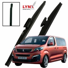 Дворники Peugeot Traveller / Пежо Трэвелер 2017 2018 2019 2020 2021 2022 Щетки стеклоочистителя зимние LYNXauto 650мм-500мм к-т 2шт.