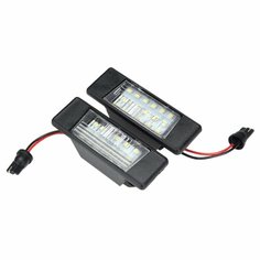 Подсветка номерного знака LED для Nissan Qashqai X-Trail Juke Primera MyPads