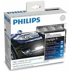 Дневные ходовые огни ДХО Philips LED DayLight 9 12831WLEDX1