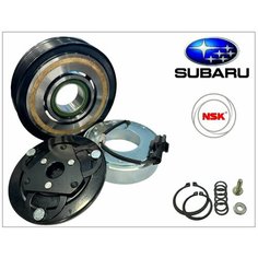 Муфта компрессор кондиционера с оригинальным японским подшипником NSK Subaru Impreza, Forester 2.0L Нет бренда