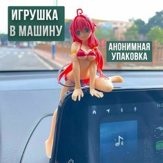 Игрушка на панель автомобиля, аниме фигурка девушки Нет бренда