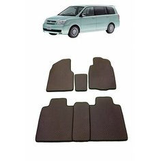 Mitsubishi Dion правый руль 2000 - 2005 коврики EVA Smart Комплект в салон
