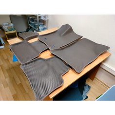 3D Eva коврики Lada Vesta (sw, cross) с бортами Эва коврики для Лада Веста Carply