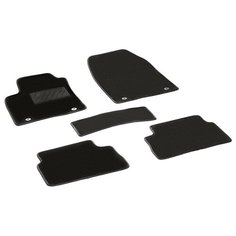 Комплект ковриков в салон SeiNtex 82880 для Opel Vectra 2002-2008 г., 4 шт. черный 4