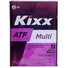 Масло трансмиссионное Kixx ATF Multi, 4 л, 1 шт.