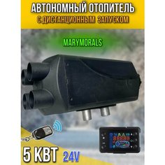 Автономный воздушный отопитель салона 24V 5 кВт Сухой фен Bushido