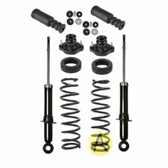 Комплект задней подвески Ch Fora A21 2003- / Mits Lancer 9 2000- (пружины + амортизаторы + чашки) Тайвань