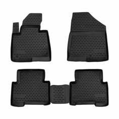 Коврики салона для Hyundai Santa Fe (2012-2018) / Хендай Санта Фе 3 Element