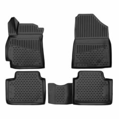 Коврики 3D салона для Hyundai Elantra (2021-2024) / Хендай Элантра новая Element