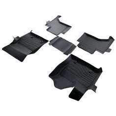 Коврики салона резиновые SRTK 3D LUX для Lexus LX 600 (2021-)