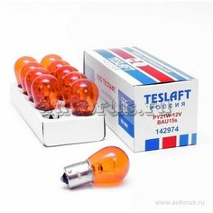 10 шт универсальные лампочки 12V 21w Teslaft