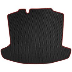 Автомобильный коврик ЭВА (EVA) в багажник для VOLKSWAGEN POLO (VI) лифтбек / Фольксваген Поло 6 / 2020-н. в. АвтоЕва.рф