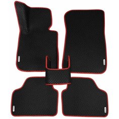 Автомобильные коврики ЭВА (EVA) для BMW X1 (E84) / БМВ X1 / 2009 - 2015 + 4 логотипа АвтоЕва.рф