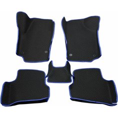 Автомобильные коврики ЭВА (EVA) для VOLKSWAGEN POLO (V) / Фольксваген Поло 5 / c 3D бортами 2010-2019 АвтоЕва.рф