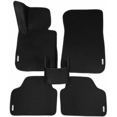 Автомобильные коврики ЭВА (EVA) для BMW X1 (E84) / БМВ X1 / 2009 - 2015 + 4 логотипа АвтоЕва.рф