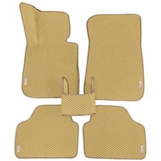 Автомобильные коврики ЭВА (EVA) для BMW X1 (E84) / БМВ X1 / 2009 - 2015 + 4 логотипа АвтоЕва.рф