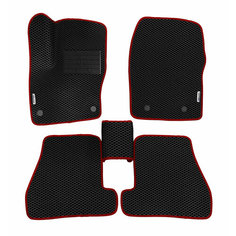 Автомобильные коврики (автоковрики) ЭВА / EVA / ЕВА для FORD FOCUS III / форд фокус 3 / 2011-2019 г. в. + подпятник + 2 логотипа АвтоЕва.рф