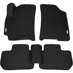 Автомобильные коврики (автоковрики) ЭВА (EVA) ЕВА для CHERY BONUS (A13) / Чери Бонус (А13) / 2011-2014 + 2 логотипа АвтоЕва.рф