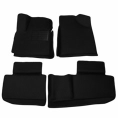 Автомобильные коврики ЭВА (EVA) для Changan CS55 PLUS (Рестайлинг) / Чанган ЦС55ПЛЮС с 3D бортами 2021 - н. в. + подпятник АвтоЕва.рф