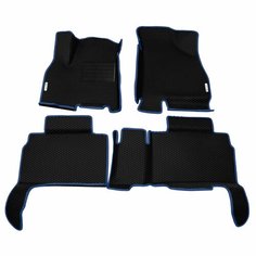 Автомобильные коврики ЭВА (EVA) для CHERY TIGGO 8 (8 PRO, 8 PRO MAX, 8 PRO E+) Черри Тигго 8 (8 Про) с 3D бортами 2018 - н. в. + подпятник + 2 логотипа АвтоЕва.рф