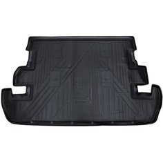 Коврик в багажник TOYOTA Land Cruiser 200 11/2007-2012, 2012-, внед, 7 мест. (полиуретан, серый) / Тойота Ленд крузер Element