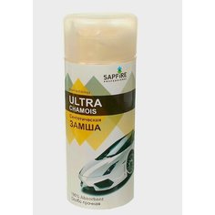 Салфетка из синтетической замши sapfire professional ultra chamois особо прочная