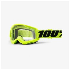Очки подростковые 100% Accuri 2 Youth Goggle Fluo Yellow / Clear Lens