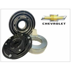 Муфта компрессора кондиционера Chevrolet Aveo Lacetti Nubira Cruze Нет бренда
