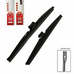 Щетки стеклоочистителя / Дворники зимние Skoda Octavia a7 / Шкода Октавия а7 5E3 2012 2013 2014 2015 2016 2017 2018 2019 2020 2021 Push Button 16mm 600-450 Lyn Xauto