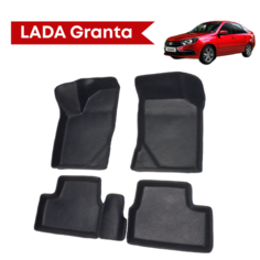 Коврики 3d EVA ПРЕСС-борта для Lada Granta и Kalina Без бренда