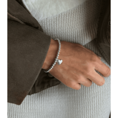 Подвеска LU Jewel, серебро, 925 проба, размер 1.1 см., серебристый