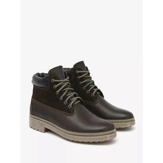 Ботинки тимберленды 4x4 Shoes, размер 45, коричневый