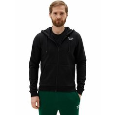 Толстовка Reebok Identity Small Logo Hoodie, размер XL, , черный