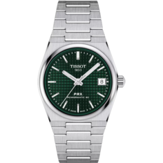Наручные часы TISSOT PRX, зеленый/серебристый