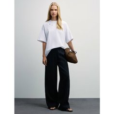 Футболка Zarina, размер l (ru 48)/170, ваниль