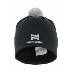 Шапка Nordski Train для взрослых и детей, размер OneSize, black