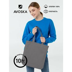 Сумка шоппер molti, фактура плетеная, темно-серый