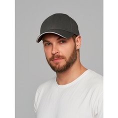 Бейсболка BROHATS для мужчин, размер 54-59, серый