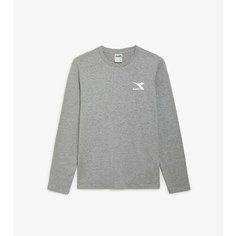 Лонгслив Diadora T-SHIRT LS CHROMIA, размер TM, , серый