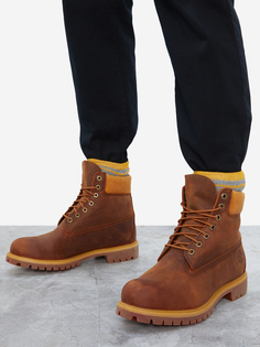 Ботинки утепленные мужские Timberland 6 Inch Premium Boot, Коричневый