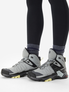 Ботинки утепленные женские Salomon X Ultra 4 Mid Winter Ts Cswp, Серый