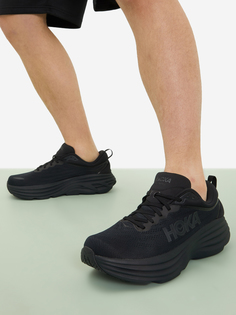 Кроссовки мужские Hoka One One Bondi 8, Черный