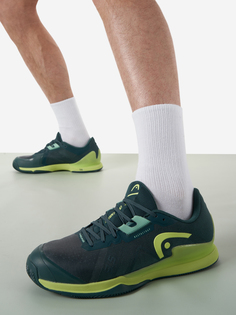 Кроссовки мужские для тенниса Head Sprint Pro 3.5 Clay, Зеленый