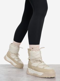 Сапоги утепленные женские FILA Powder Puff, Бежевый