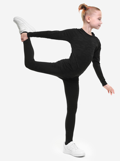 Термобелье детское спортивное Saimaa Kids для девочек, Черный