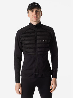ЛОНГСЛИВ С ПУХОВОЙ ВСТАВКОЙ МУЖСКОЙ LONG SLEEVE DOWN PUFFER | BLACK, Черный Uglow