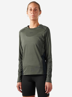 Лонгслив для женщин DOXA Run Talia Tee LS Unltd, Зеленый